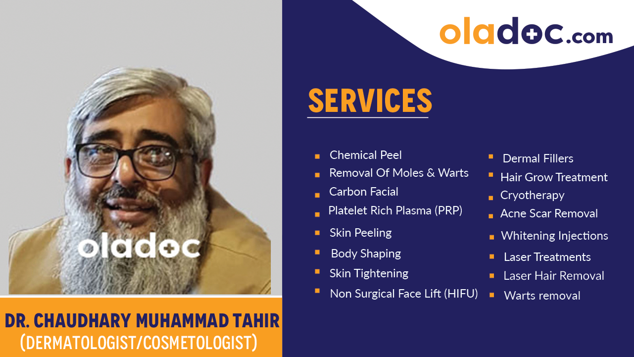 Services provided by  Dr. Chaudhary Muhammad Tahir
